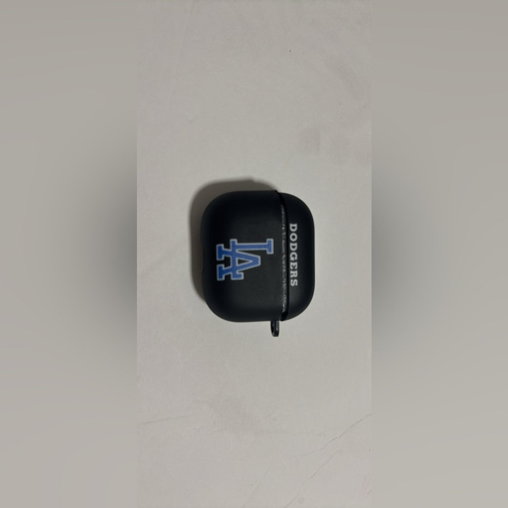 Black Dodgers AirPods Case